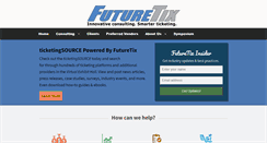 Desktop Screenshot of futuretix.com